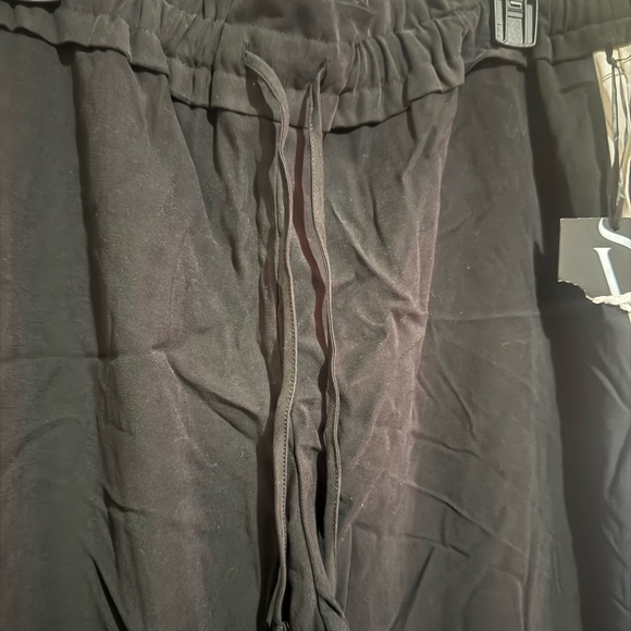 Simply Vera Vera wang women’s wide leg black pants white stripe - Picture 3 of 6